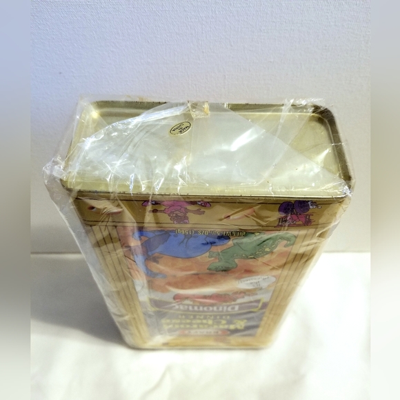 Vintage 1991, Kraft Macaroni & Cheese Cheeseasaurus Rex Tin, NEW in PACKAGE - Picture 10 of 16